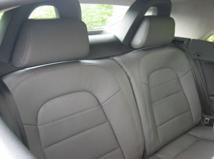 Audi A3 rear seats