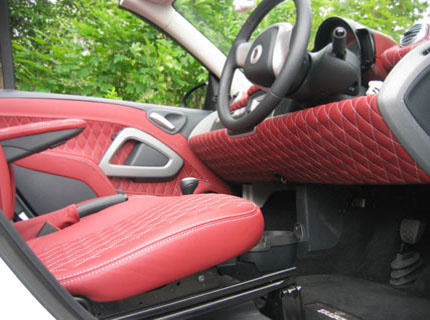 Smart Fortwo - underside dash detail