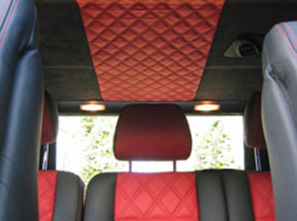 Mercedes G Wagon rear seats and roof panel