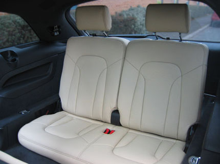 Audi Q7 rear seats